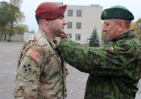 Jungtinių Amerikos Valstijų karių rotacija LDK Vytenio batalione - 2