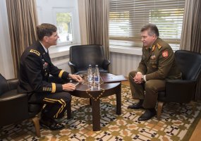 JAV Specialiųjų operacijų vadavietės vado gen. Joseph L. Votel vizitas Lietuvoje - 2