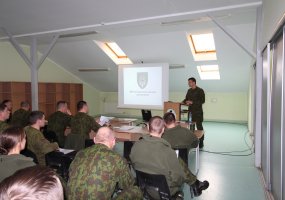 Brigadoje ,,Geležinis Vilkas“ vyko paskaitų ciklas - 1