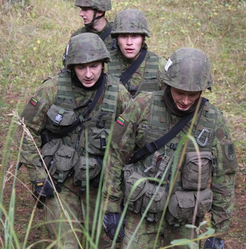 Lietuvos Kariuomenės Sausumos pajėgų geriausias skyrius pradėjo varžybas Vokietijoje