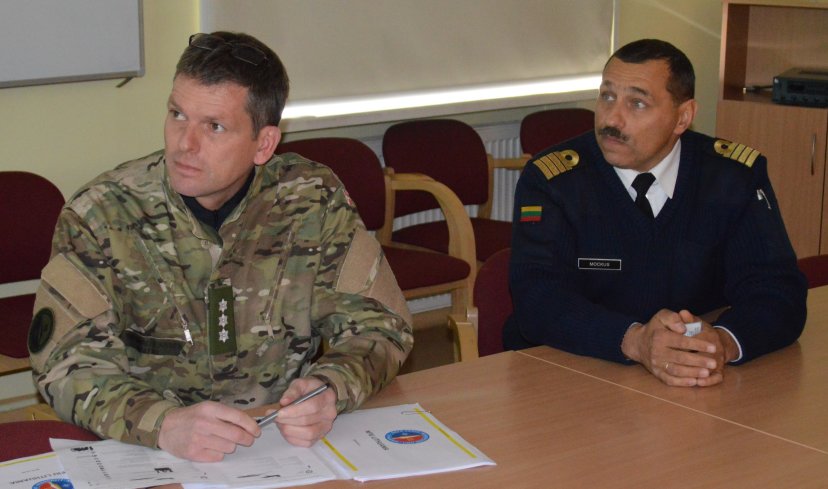 Commander of the NATO Force Integration Unit paid a visit to the Lithuanian Navy