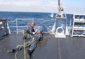 Lietuvos karinis laivas dalyvavo NATO pratybose „Trident Juncture 2015“ - 4