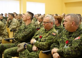 Kanados vadovaujamose pratybose treniruosis Lietuvos, Lenkijos ir Ukrainos kariai - 2