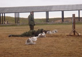 Pirmosios Kunigaikščio Vaidoto bataliono NPPKT karių šaudymo pratybos - 3