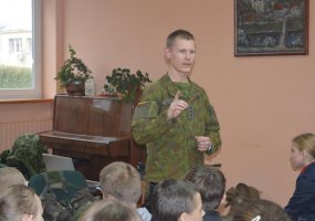 Juozo Vitkaus inžinerijos bataliono kariai renginyje „Tolerancijos diena“ Labūnavos pagrindinėje... - 1