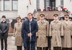 Lietuvos kariuomenės dienos proga Kaune įvyko karių savanorių priesaikos ceremonija - 1