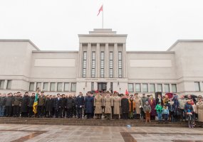 Lietuvos kariuomenės dienos proga Kaune įvyko karių savanorių priesaikos ceremonija - 3