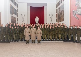 Lietuvos kariuomenės dienos proga Kaune įvyko karių savanorių priesaikos ceremonija - 4