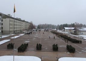 Kariuomenės dienos minėjimas Ruklos įguloje - 2