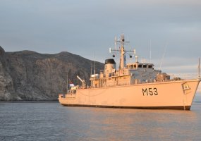 Vessel of the Lithuanian Navy took part in NATO exercise Trident Juncture 2015  - 5