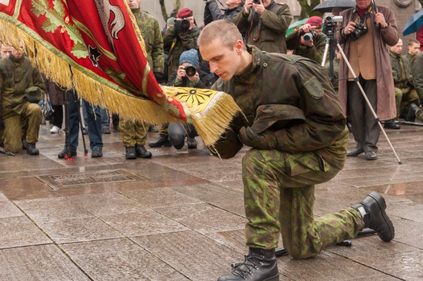 Lietuvos kariuomenės dienos proga Kaune įvyko karių savanorių priesaikos ceremonija