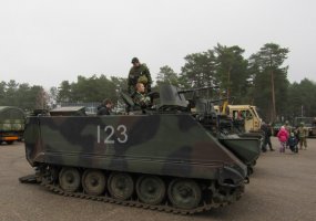 Policijos pareigūnų vizitas Vaidoto batalione  - 2