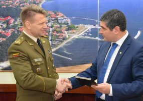 Žemaičių apygardos 3-oji rinktinė bendradarbiaus ir su Neringos savivaldybe - 3