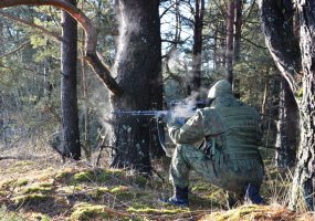 Trisdešimt šauktinių mokosi taiklaus šaulio kursuose - 4