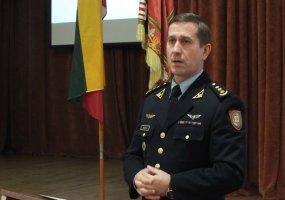 Lietuvos karo akademijoje pažymėjimus gavo jaunesniųjų štabo karininkų kursų klausytojai - 1