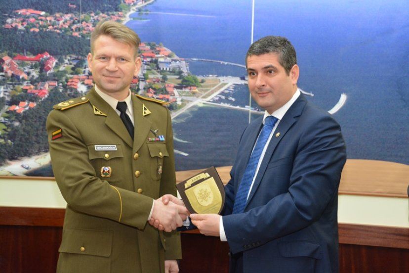 Žemaičių apygardos 3-oji rinktinė bendradarbiaus ir su Neringos savivaldybe