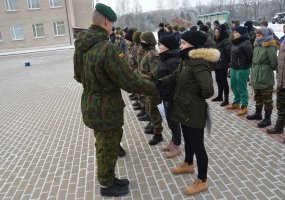 Lietuvos didžiojo kunigaikščio Gedimino štabo batalione vyko jaunųjų šaulių stovykla - 4