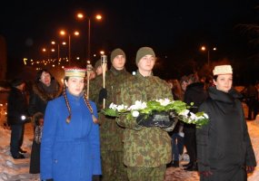 Didžiojo Lietuvos etmono Jonušo Radvilos mokomojo pulko kariai paminėjo 25-ąsias Laisvės gynėjų... - 5