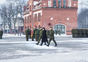 Klaipėdoje vyko Motorizuotosios pėstininkų brigados „Žemaitija“ steigimo iškilmės - 2