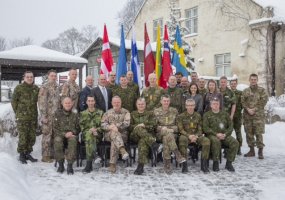 Šiaurės ir Baltijos šalių kariuomenių vadai Estijoje susitiko aptarti karinio bendradarbiavimo - 2