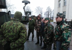 Oro gynybos batalione – Valstybės sienos apsaugos tarnybos pareigūnų vizitas - 2