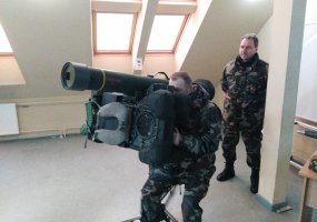 Oro gynybos batalione – Valstybės sienos apsaugos tarnybos pareigūnų vizitas - 3