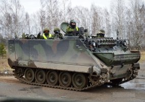 „Jei netepsi, nevažiuosi“ – juokavo kariai, sėkmingai baigę Šarvuočio M 113 vairuotojo kursą - 1