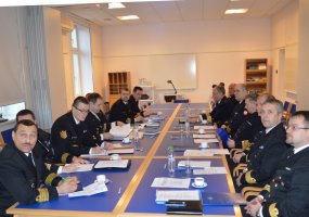 Klaipėdoje vyko trišalis Baltijos šalių Karinių jūrų pajėgų vadų susitikimas - 1