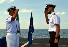 Europos Sąjungos  karinės jūrų operacijos  „ Atalanta“  medaliu apdovanotas Lietuvos karininkas - 2