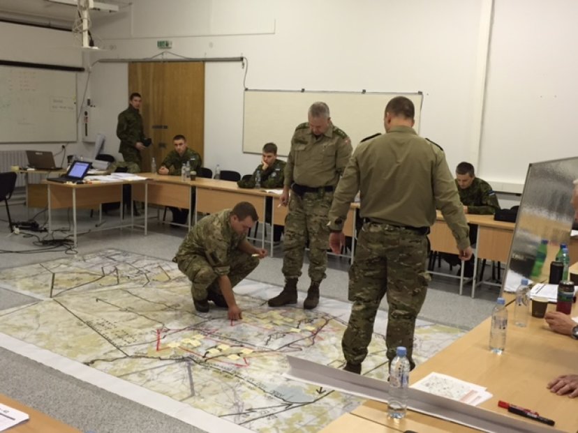 Danish Division Staff arranged multilateral military planning exercise in Lithuania