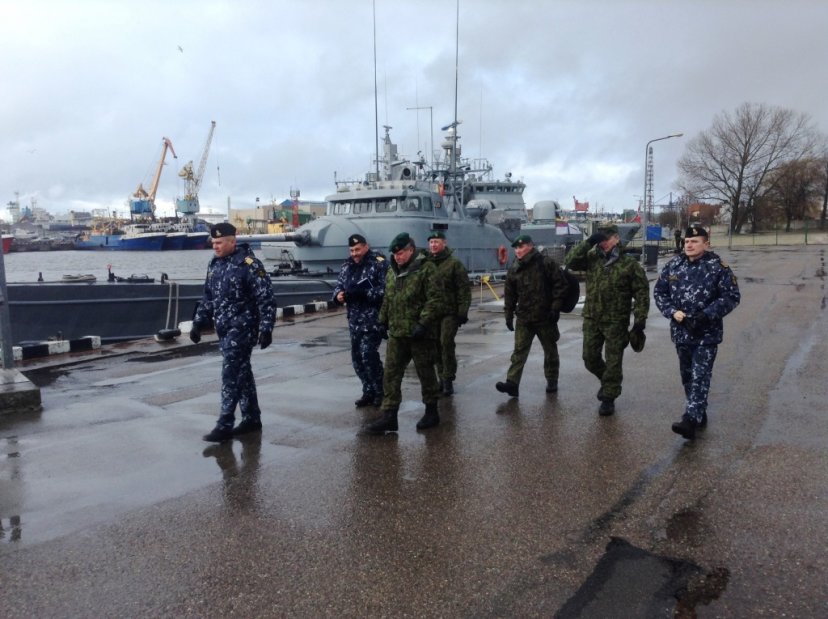 Lietuvos kariuomenės vadas lankė Karines jūrų pajėgas 