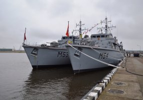 Karo laivų flotilėje keitėsi dviejų karinių laivų vadai - 1