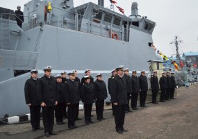Karo laivų flotilėje keitėsi dviejų karinių laivų vadai - 5