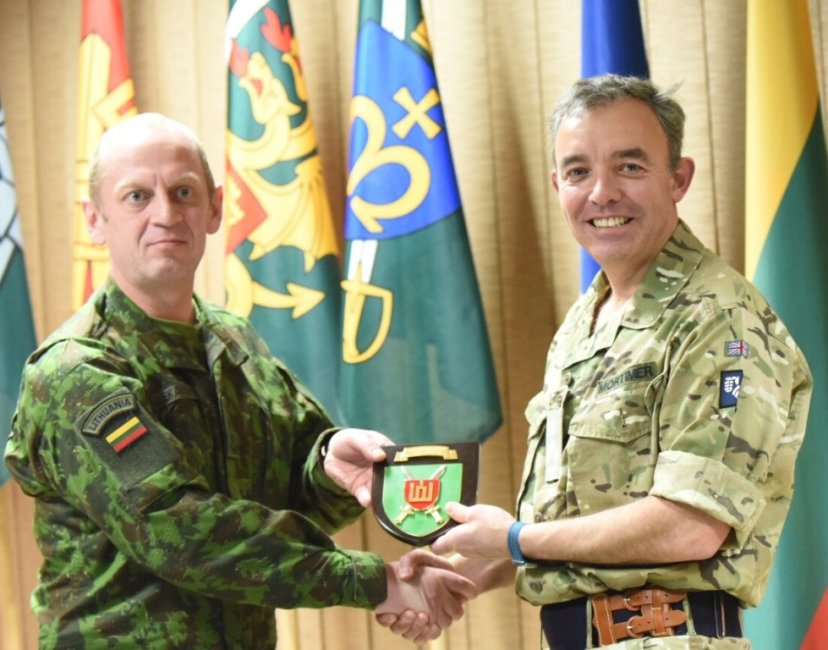 Commander of the Land Component of the Very High Readiness Joint Task Force Brigadier General...