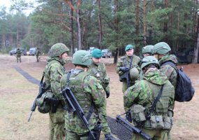 Brigados „Geležinis Vilkas” kariai tęsia „Sumanaus vilko” pratybų ciklą   - 2