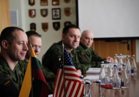 Military cooperation between the Lithuanian Land Force and the Pennsylvania National Guard was... - 1