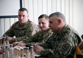 Military cooperation between the Lithuanian Land Force and the Pennsylvania National Guard was... - 2