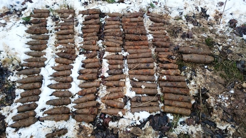 Kariuomenės išminuotojai per pirmą šių metų ketvirtį neutralizavo apie 300 sprogmenų 