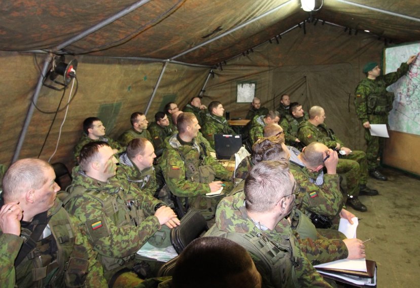 Brigados „Geležinis Vilkas” kariai tęsia „Sumanaus vilko” pratybų ciklą  