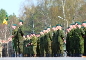 Lietuvos kariai tarptautinėse pratybose Latvijoje - 1