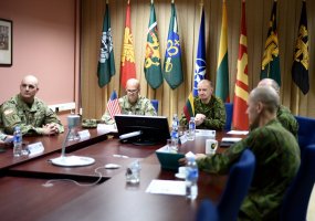 Vilniuje aptartas JAV Sausumos pajėgų ir Lietuvos kariuomenės bendradarbiavimas - 1