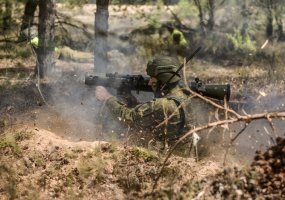 Svečių ir žiniasklaidos diena prieštankinių padalinių pratybose „Medžiotojas 2016“ - 4