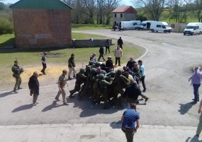 ES kovinės grupės pratybose dalyvaujantys Lietuvos kariai sulaikė apsvaigusius asmenis - 5
