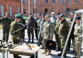 Juozo Vitkaus inžinerijos batalione apsilankė užsienio valstybių gynybos atašė - 4