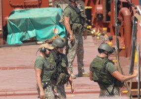 Lietuvos kariai baigė Europos Sąjungos karinę jūrų operaciją prie Somalio krantų „Atalanta - 4