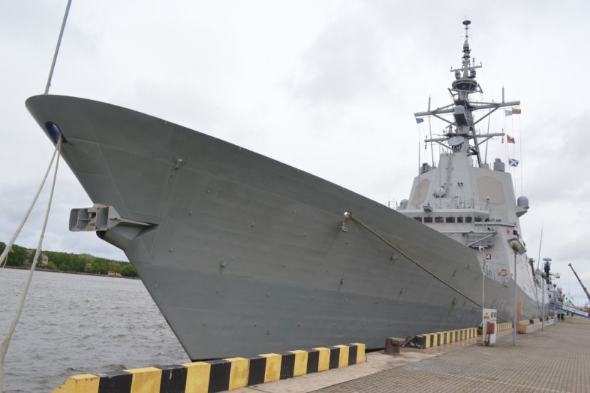 SNMG1 ships on a visit in Klaipėda