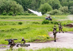 Oro gynybos bataliono kariai grįžta iš tarptautinių pratybų „Tobruq Arrows 2016“ - 4