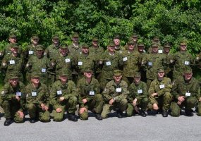 Dainavos apygardos 1-osios rinktinės būrys dalyvavo Nacionalinės gvardijos pratybose Danijoje - 4