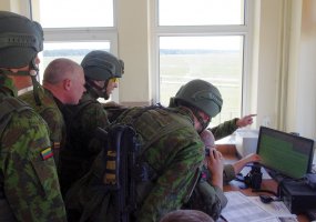 „Anakonda-16” mokymuose vyksta kompleksinės kovinio šaudymo pratybos - 1