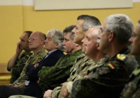 Rukloje Lietuvos ir Danijos kariuomenių vadai aptarė karinio bendradarbiavimo ir saugumo... - 1